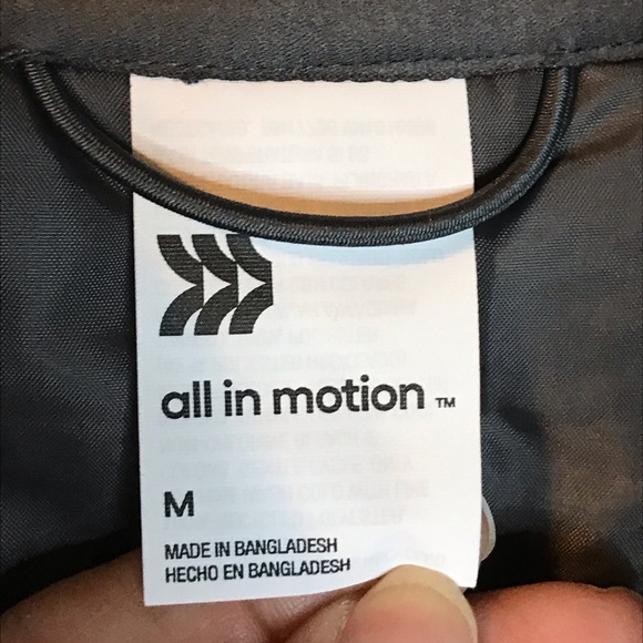 *NEW* All In Motion fleece-lined sweater jacket - Picture 5 of 12